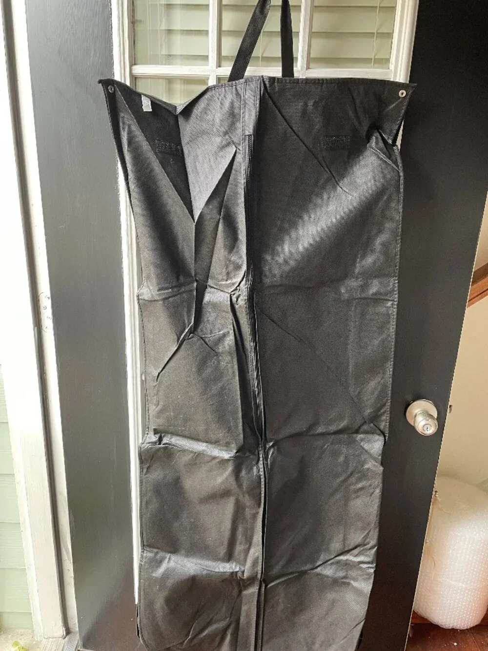 Dennis Basso Black Lightweight Garment/Travel Bag